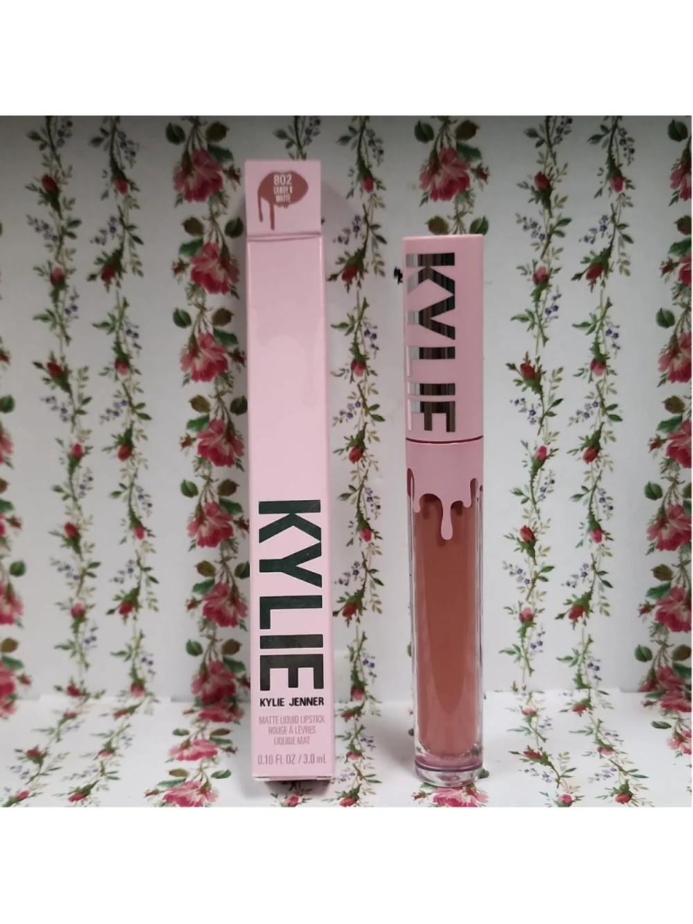 Kylie Jenner Matte Liquid Lipstick in 802 Candy & Matte #kylie #lipstick